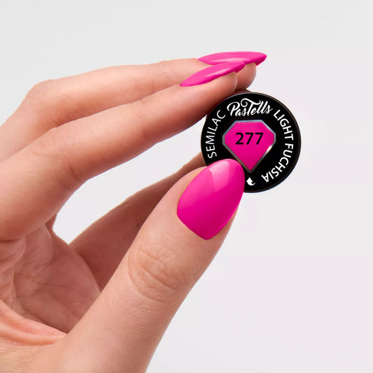 277 PasTellsLight Fuchsia Semilac 7 ml.